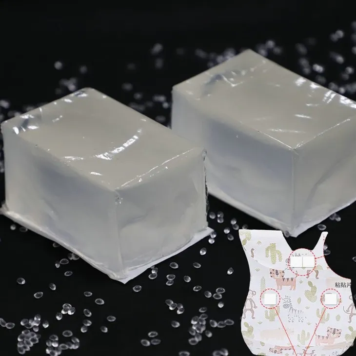 ডিসপোজেবল বেবি বিবস হট মেল্ট আঠালো