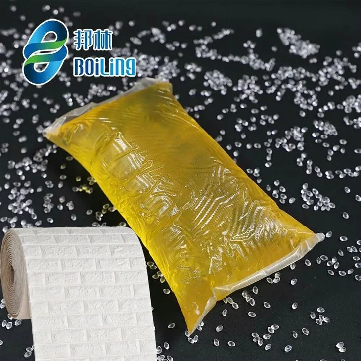 XPE ওয়াল স্টিকার হট মেল্ট আঠালো